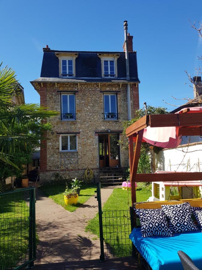 2 Chambres D 'Hotes Chez Un Particulier Avec Piscine Saint-Leu-la-Foret Extérieur photo