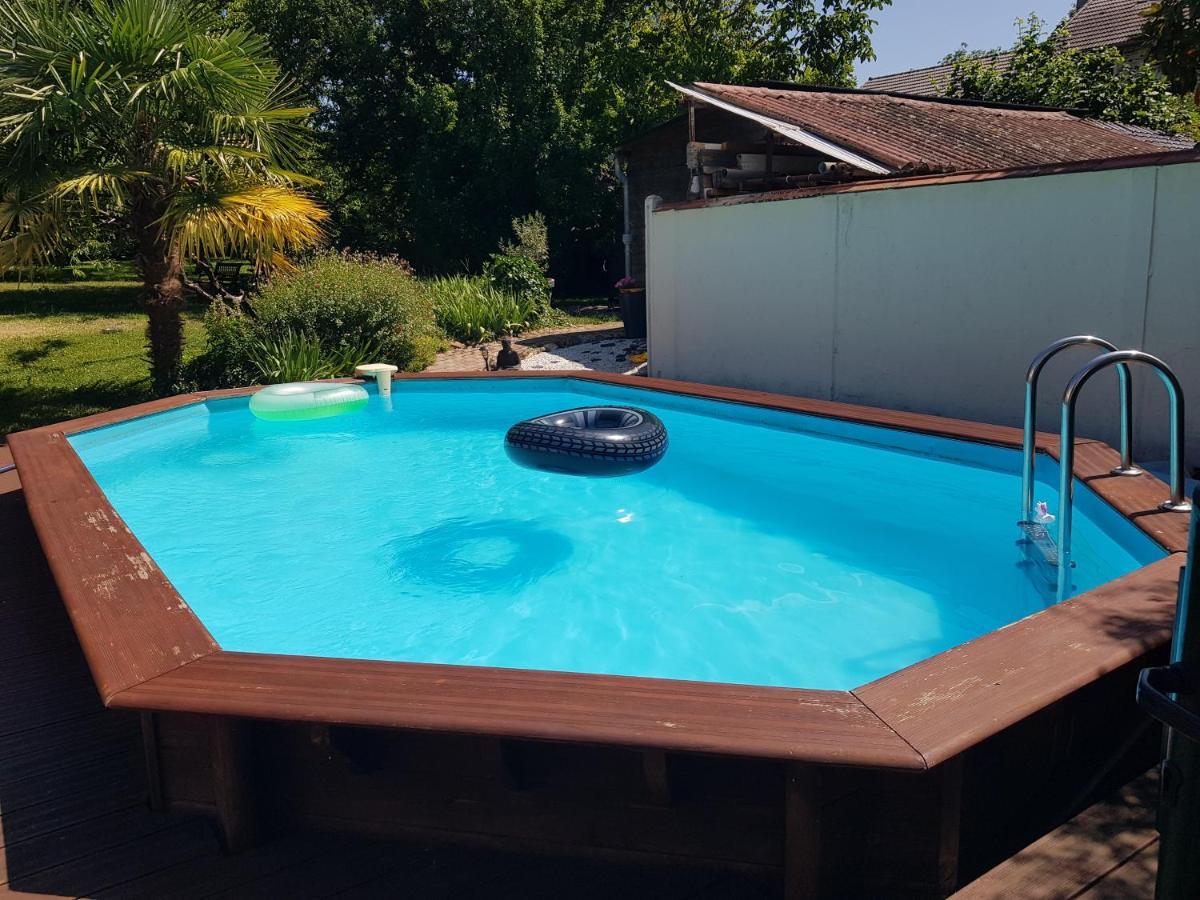 2 Chambres D 'Hotes Chez Un Particulier Avec Piscine Saint-Leu-la-Foret Extérieur photo